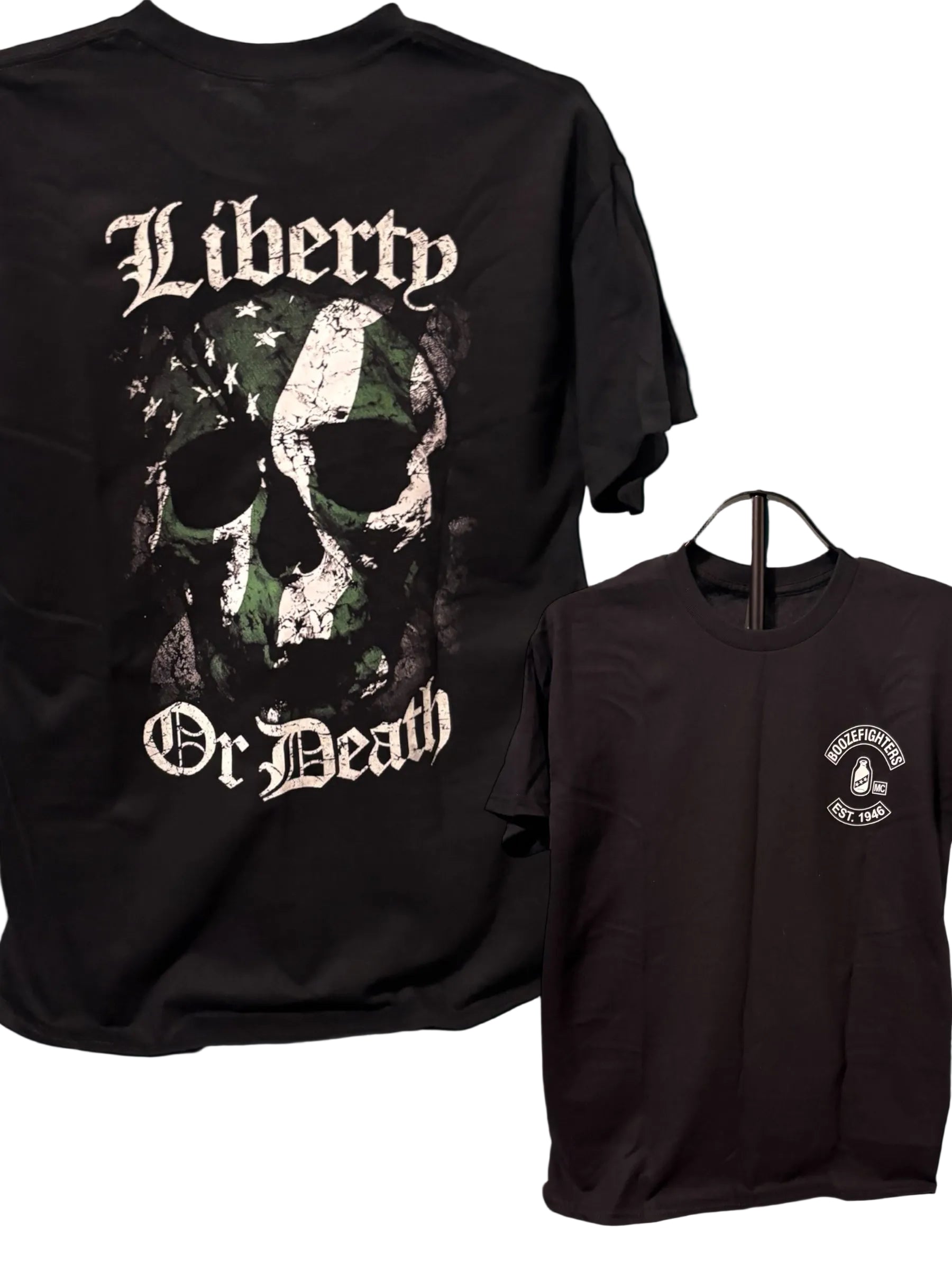 Patch Liberty or death T- shirt